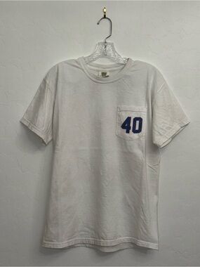 Old Row Men's White Pocket Tee: Pat Tillman ‘LEGENDS’ collection